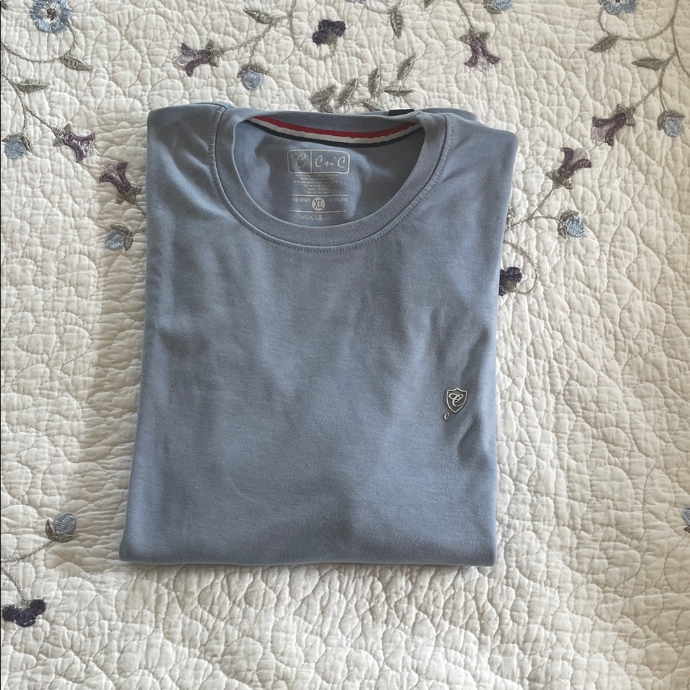 Spirit Light Blue Crew Neck Tee